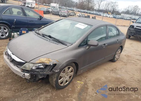 2010 Honda Civic Lx из США, поврежденный, VIN 2HGFA1F5XAH521953